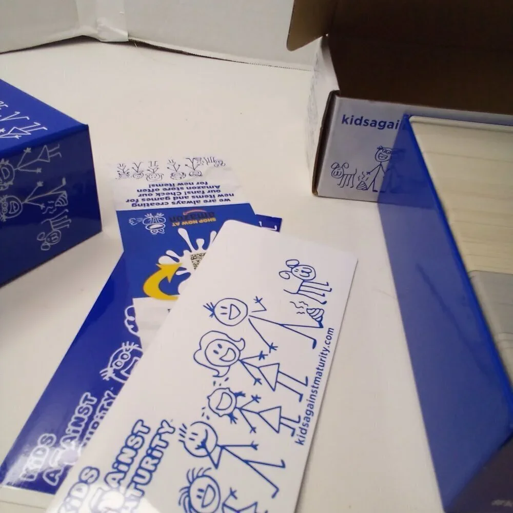 Kids Against Maturity Family Party Game New Open Box